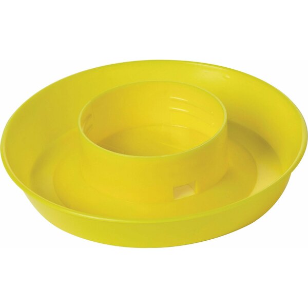Little Giant Screw-On Poultry Waterer Base 740YELLOW